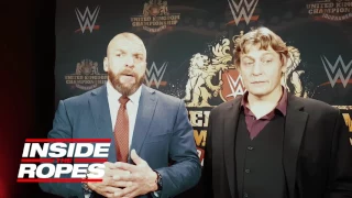 Triple H and William Regal talk Getting A WWE UK PPV and Chances of Pete Dunne vs Regal