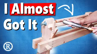 I Built a FOOT POWERED Lathe. (Most requested video.)