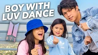 BTS - Boy With Luv Siblings Dance | Ranz and Niana ft. natalia