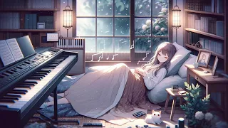 Lofi Music for Deep Sleep | Calm Piano and Guitar | Relaxing & Sleep BGM