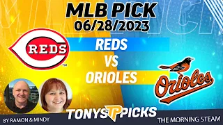 Cincinnati Reds vs Baltimore Orioles 6/28/2023 FREE MLB Picks and Predictions on Morning Steam Show