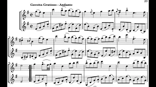 J. M. Leclair - Sonata for two violins in e minor op. 3 no. 5 - Score