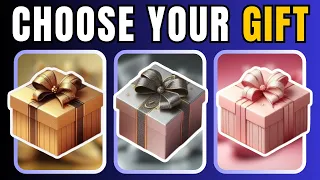 Choose Your Gift! 🎁 Gold, Silver or Pink ⭐🤍 💗 How LUCKY Are You? #giftbox