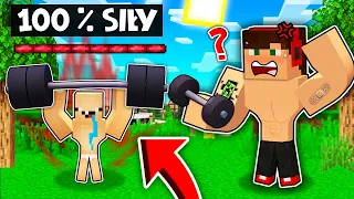 JESTEM NAJSILNIESZYM CZŁOWIEKIEM NA ŚWIECIE W MINECRAFT?! GPLAY & LAKI