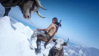 NATIVE AMERICAN Fights the BULL in Red Dead Redemption 2 PC ✪ Vol 11