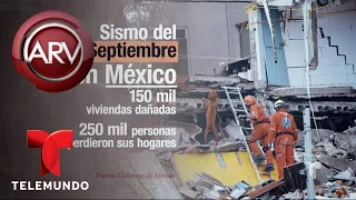 Terremoto en México: sin noticias de la reconstrucción | Al Rojo Vivo | Telemundo