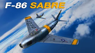 F-86 Sabre Vs Mig-15 Korea Dogfights | Digital Combat Simulator | DCS |