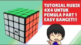 Cara Menyelesaikan Rubik 4x4 Untuk pemula part 1