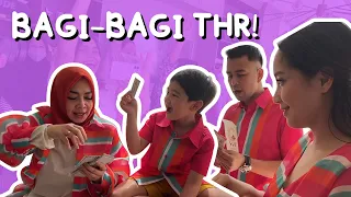 LEBARAN HARI PERTAMA BAGI-BAGI THR KE ANDARA @RansEntertainment  !