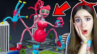 НЕ ВЗДУМАЙ ЛЕПИТЬ МАМУ ДЛИННЫЕ НОГИ РАЗРУШИТЕЛЯ 😨 😭 Стыдные POPPY PLAYTIME Анимации! Реакция