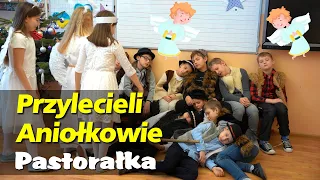 Przylecieli Aniołkowie - Kl. 3b SP Łapanów - wesoła pastorałka - Jangok