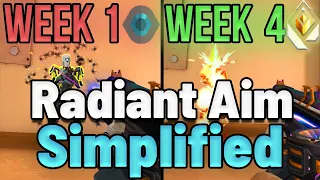 10 Minutes A Day to Get Radiant Aim | Radiant Aim Simplified