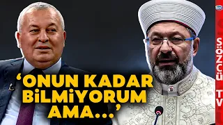 Cemal Enginyurt Ali Erbaş'ın Arapçayla İmtihanını Öyle Bir Tiye Aldı ki... 'En İyi O Bilir'