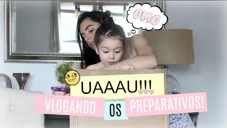 FESTA CONFEITARIA - VLOGANDO OS PREPARATIVOS #4