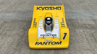 Kyosho Fantom EP 4WD Ext CRC-II 1/12 RC Pan Car Test Run