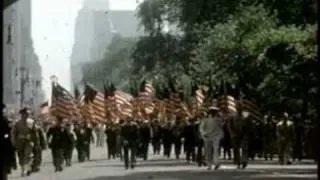 'New York At War' parade New York City 1942 -part 1-