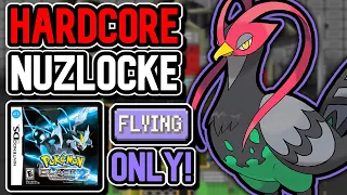 Pokémon Black 2 Hardcore Nuzlocke – Flying-Types Only! (No Items, No Overleveling)