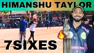 7 SIXES 🔥Himanshu Taylor | Khattali Cricket Tournament 2024 | ALIRAJPUR | KABIR VS MCC MATCH