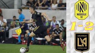 Nashville SC 1-2 Los Angeles FC / MLS 2022 Season Full Match HD / First MLS Game Chiellini and Bale