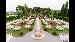 Saudi wedding at Villa Ephrussi de Rothschild - French Riviera