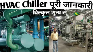 hvac chiller system working  hindi / hvac chiller kaise kaam krta hai/hvac chiller system hota hai