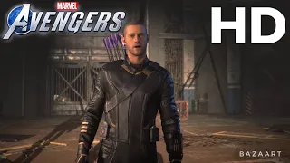 Hawkeye vs Maestro With Endgame Suit - Marvel's Avengers Game (HD60FPS)