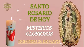 SANTO ROSARIO DE HOY|¿Qué misterios corresponden al dia Domingo?|MISTERIOS GLORIOSOS