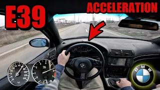 BMW E39 520I 170HP - ACCELERATION