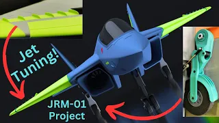 JRM-01 Aerodynamic Tuning | Landing Gear Design | 3D-Print Jet Project