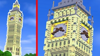 How To Build the BIG BEN in Minecraft (CREATIVE BUILDING)