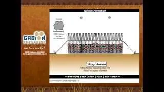 Gabion Installation Animation