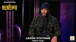 "The Beekeeper" Interview with Jason Statham "Adam Clay"