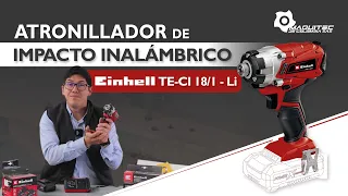 Atornillador de impacto inalámbrico Einhell TE-CI 18/1 - Li - Maquitec