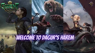 GWENT | Dagur Happy Over The Suffering of The Opponent | Herkja and Ulula Working Together