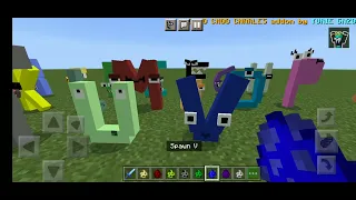 ALPHABET LORE Addon (Minecraft)