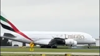 A380 And A350 At Brisbane Airport BNE