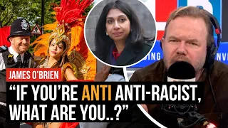 James O'Brien reacts to Suella Braverman's crusade against 'woke policing' | LBC