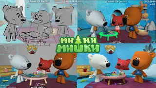 Этапы производства 226-й серии мультсериала «Ми-ми-мишки»