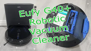 Eufy G40+ Robot Vacuum Cleaner - unboxing and setup