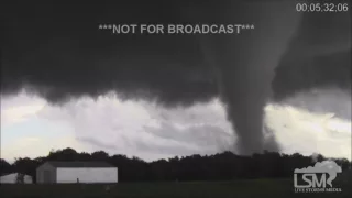 5-9-16 Katie, OK Violent Tornado! Full Chase Video