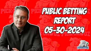 MLB Public Betting Report Today 5/30/24 | Against the Public with Dana Lane