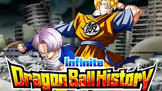 INFINITE DRAGON BALL HISTORY STAGE 17! BOND OF MASTER & DISCIPLE BEATEN | DBZ DOKKAN BATTLE