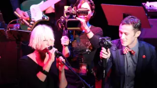 Sia & Joseph Gordon-Levitt (HitRECord Fall Formal @ The Orpheum Theater 2011)