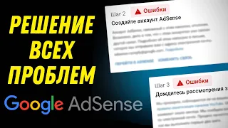 Решение всех проблем с AdSense и Монетизацией