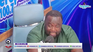 Today's Sports is live with Sometymer Otuo-Acheampong on Oyerepa Radio/TV || 23-04-2024