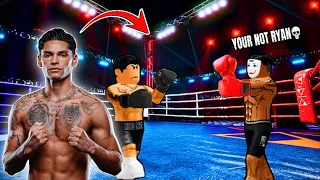 I FOUGHT LIKE RYAN GARCIA IN BOXING BETA (ROBLOX)