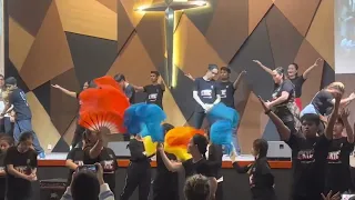 Opening dance ( Turn it up-Planet Shakers-KYC 2022 ) Kuching Youth Conference