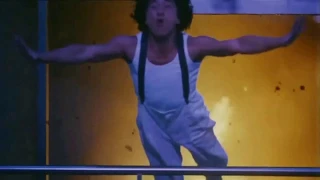 Jackie Chan's stunts but played backwards