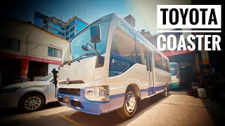 The All New Toyota Coaster Bangla Review | Just Drive BD