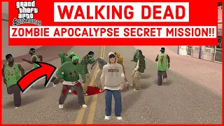 When Everyone became ZOMBIES In GTA San Andreas (Secret Mission!!)